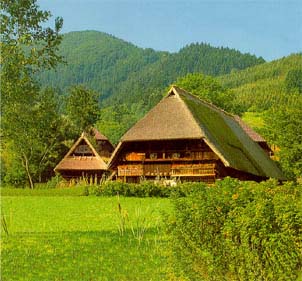 Ecomuse (Vogtsbauernhfe). Les fermes de la Fort Noire nous font vivre une balade inoubliable dans le temps